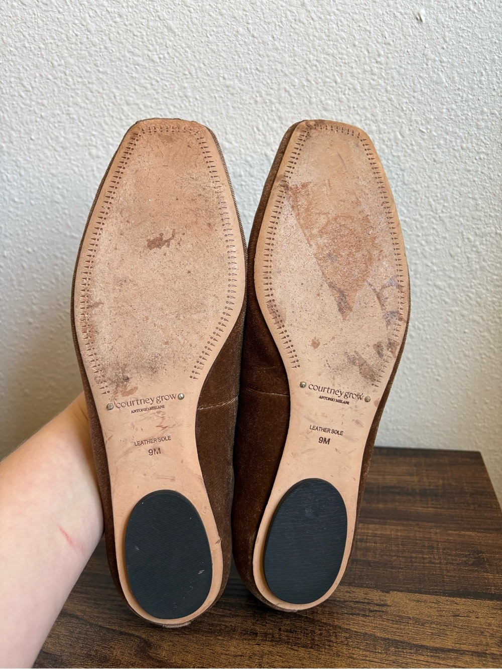 Antonio Melani x Courtney Grow James Velvet Bow Ballet Flats - Picture 5 of 6